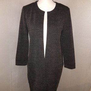 Ann Taylor Black Speckled Work Blazer